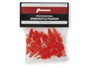Red Plastic Speed Pourer Set of 12