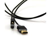 Gold Plated Super Slim HDMI Male to Male HDMI V1.4 Support 3D Downward Compatible with HDMI V1.3 for HDTV Flat TV
