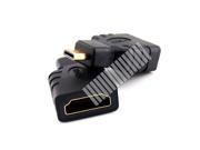 Straight Micro HDMI Type D Male to Standard HDMI Type A Female Adapter Connector Converter Standard HDMI Female to Micro HDMI Male for DC Camcorder Tablet Smart
