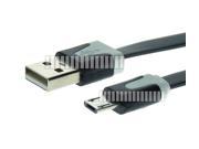 1M 3.3Ft Micro USB Data Sync and Charge Cable Micro USB 2.0 Male to USB Male Black Cable for Tablet Smart Cell Phone Samsung Galaxy S5 S4 S3 Galaxy Note Edge 4