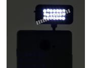External Flash LED Light for Cell Phone Tablet 3.5mm Audio Socket Selfie Apple iPhone 6 6 6 Plus 5S 5C 5 iPad Air 2 Mini 2 4 3 Samsung Galaxy Note 4 3 S6 Edge