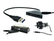 22 Pin SATA 3.0 Male to USB 3.0 Male 12V Power Adapter Short UK Plug SATA SSD Standard USB A Male USB 3.0 for 3.5 2.5 SATA 2.5 SSD 5TB Hard Disk Drive HDD Y C
