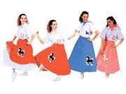 50 S Adult Poodle Skirt