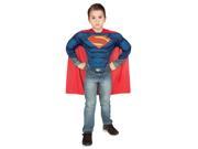 Superman Muscle Shirt Set Child Costume