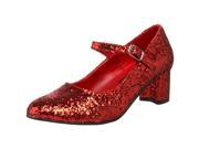 School Girl 50g 2 Plain Maryjane Glitter Shoes