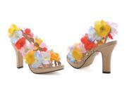 402 LUAU 4 Heel Sandal With Flower
