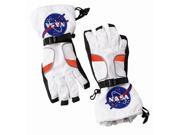 Jr. Astronaut Costume Gloves Child Black