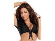 Be Wicked Tie Top Womens Costume Black One Size 6 12