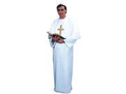 White Poly Pont Gown Pope Costume