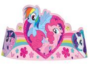 My Little Pony Paper Tiaras 8 Pack