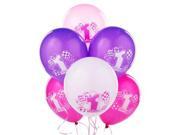My 1st Birthday Pink Printed Latex Balloons