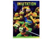 Nickelodeon Teenage Mutant Ninja Turtles Invitations