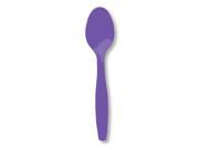 Perfect Purple Purple Spoons plastic