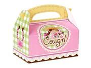 Pink Cowgirl Empty Favor Boxes