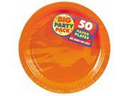 Orange Peel Big Party Pack Dinner Plates