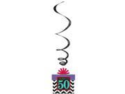 50th Celebration Swirl Decorations 12