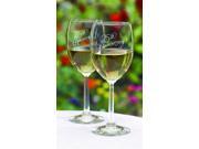 25th Anniversary Personalized Wine Glasses