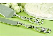 Love Knot Personalized Serving Set