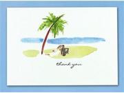 Paradise Thank You Cards