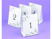 Table Number Tents
