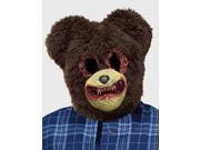 Scary Evil Teddy Bear Halloween Costume Adult Mask
