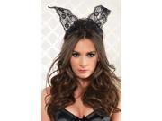 Scalloped lace bunny ears