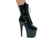 7 Heel Ankle Boots With Inner Zipper