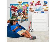 Sonic Boom Giant Wall Decal