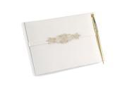 Classically Chic Guest Book with Pen