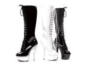 609 JUNGLE 6 Pointed Stiletto Knee Boot with Inner Zipper