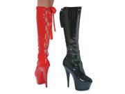 Lean 6 Pointed Stiletto Stretch Knee Boot