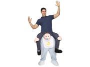 Clown Riding on Shoulder Adult Costume