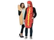 Hot Dog And Bun Adult Couples Costume