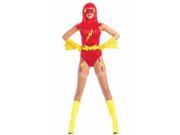 5 Piece Feisty Flash Costume