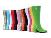 GOGO N 3 Gogo Boots Neon With Zipper