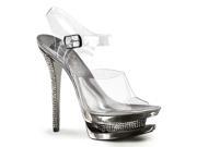 BLONDIE 608 6 Stiletto Heel Dual Ankle Strap Sandal