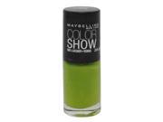 MAYBELLINE COLOR SHOW NAIL LACQUER 340 GO GO GREEN