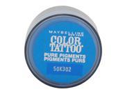 MAYBELLINE COLOR TATTOO PURE PIGMENTS EYE SHADOW 10 BRASH BLUE