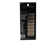 MAYBELLINE COLOR SHOW FASHION PRINTS NAIL STICKERS 20 AZTEC GOLD