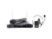 Pyle Pdwm2700 Wireless Microphones And Headset With Wireless Receiver
