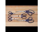 Cookpro 308 Blue Kitchen Scissors 5PC Set