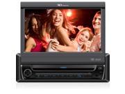 XO Vision X341BT 2 DIN DVD CD Receiver with 7 LCD and Bluetooth
