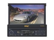 Pyle PLTS73FX 7 Inch Single DIN In Dash Motorized Touch Screen TFT LCD Monitor with DVD CD MP3 MP4 USB SD AM FM Player