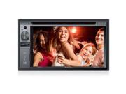 XO Vision XOD1751 2 DIN DVD CD Receiver with 6.2 LCD