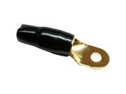 Xscorpion Rt0b Gold Plated Ring Terminals With 5 16 Hole 1 0 Ga Black
