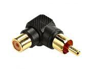 Xscorpion Rasr Red Rca Right Angle Adapter 10 Per Pack