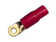Xscorpion Rt8r Gold Plated Ring Terminals With 5 16 Hole 8 Ga Red