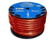 Audiopipe Pw0100rd Red 0 Gauge 100' Spool Oxygen Free Power Cable Audiopipe Pw0100rd Red 0 Gauge 100' Spool Oxygen Free Power Cable