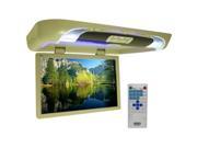 T view T20dvfdtan Tan 20 Lcd Overhead Monitor With Dvd Player And Remote