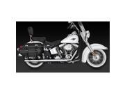 Vance Hines 16893 Softail Dual Exhaust Chrome Set For Harley Davidson 2012 2013 SOFTAIL by VANCE HINES